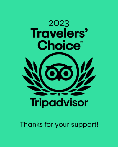 Trip Advisor Travellers' Choice 2023