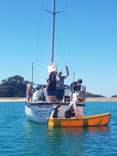 catamaran charter bay of islands